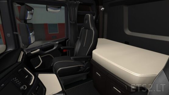 Scania S and R 2016 – Black / Beige Interior