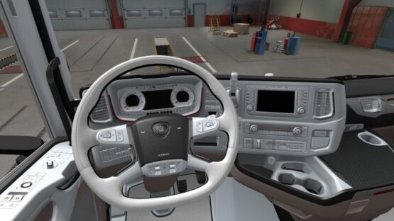 Scania S & R 2016 White Interior