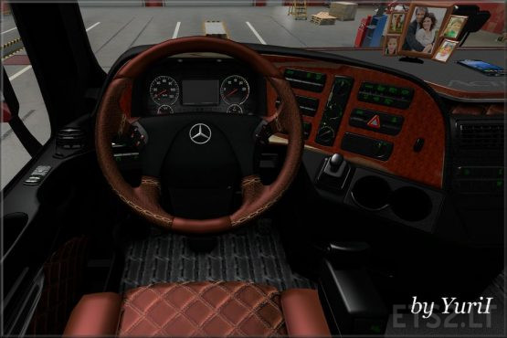 Interior for Mercedes Actros 2009 1.3