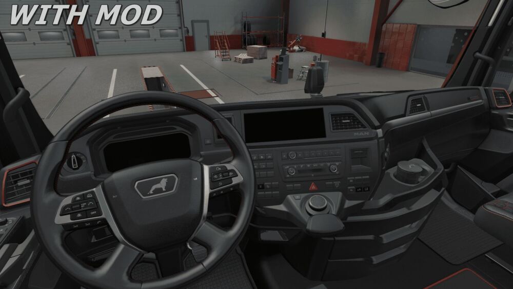 MAN TGX 2020 – Improved Interior v1.0