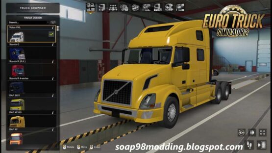 Volvo VNL by soap98 v1.3.3 ETS2 1.49