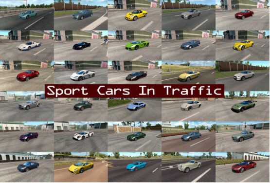 Sport Cars Traffic Pack by TrafficManiac v12.6.1