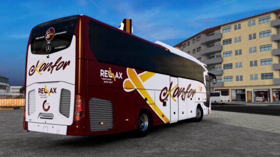 Mercedes Benz Travego 15 SHD Euro 6 Konfor Turizm Kurumsal Skin