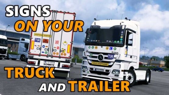 Signs on Your Truck & Trailer v1.0.3.32s