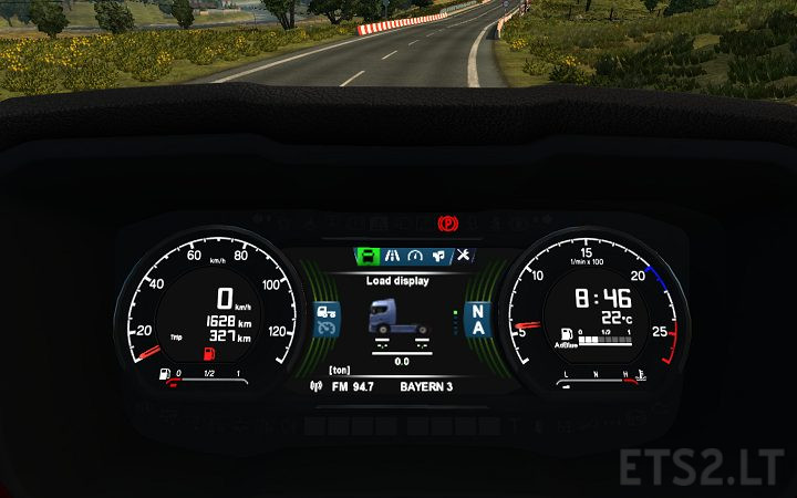 Scania S New Gen dashboard computer