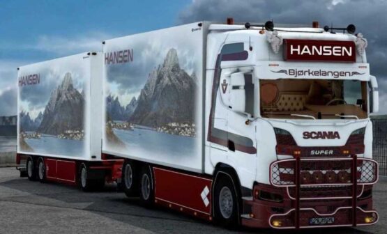 Scania S580 Tandem Hansen v1.1