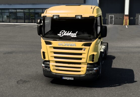 The OldSkool Club Sticker for Scania RJL