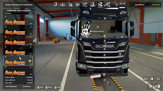 PACK 50 WINDSCREEN DECAL OF SCANIA NTG R