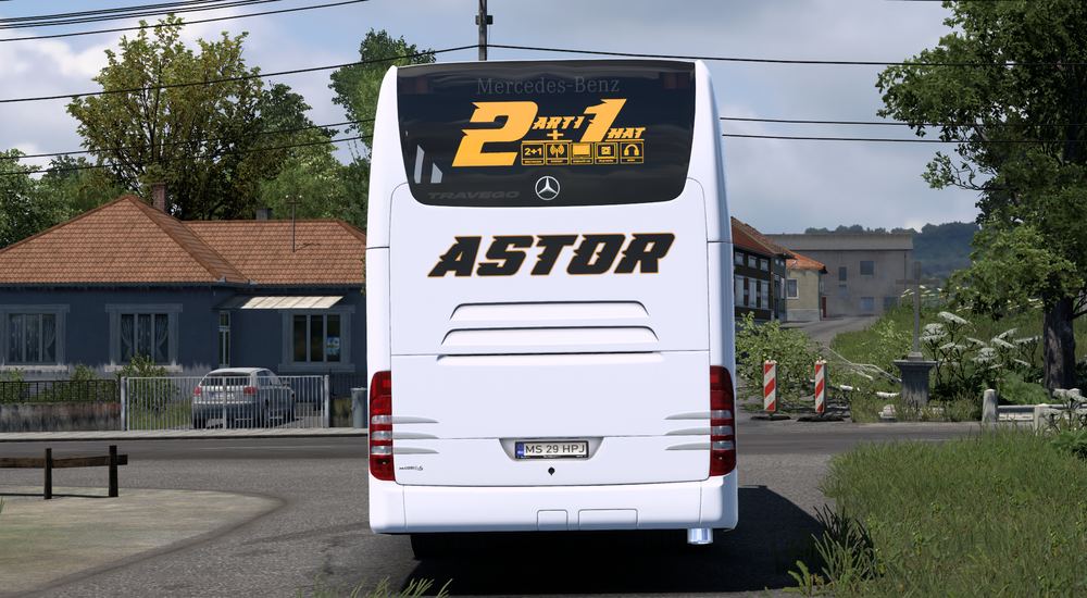 Travego 15SHD Astor Turizm Skin 1.49