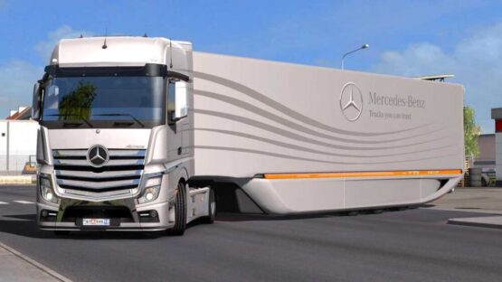 Mercedes Aero Dynamic Trailer [1.48]