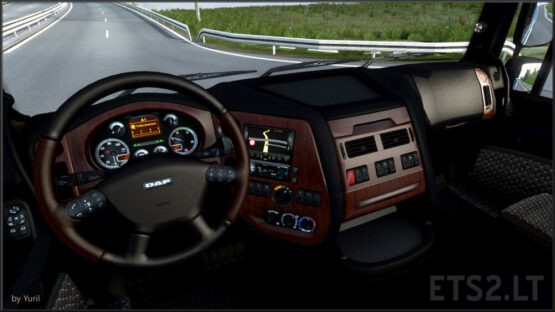 Dark Interior for DAF XF 105 v 3.3