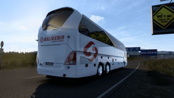 neoplan starliner balıkesir hakser turizm skinpack