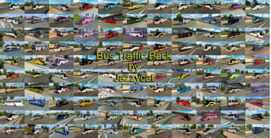 Bus Traffic Pack by Jazzycat v17.0