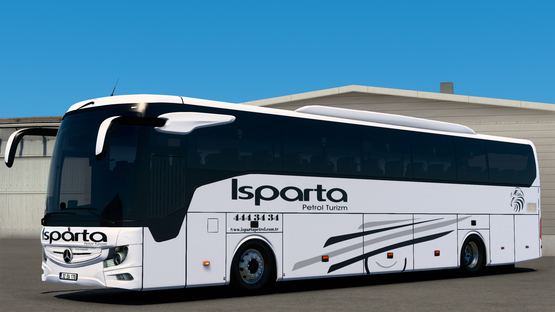 Mercedes-Benz Tourismo 32 EU 170 Isparta Petrol Turizm Kaplaması