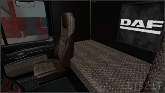 Dark Interior for DAF XF 105 v 3.3