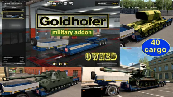 Military Addon for Ownable Trailer Goldhofer v1.4.13