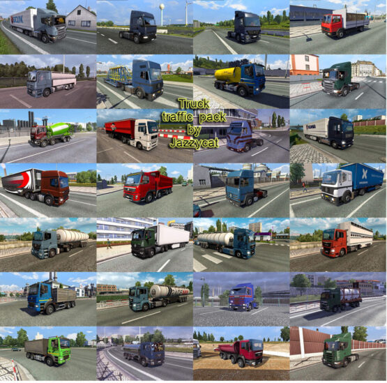 Truck Traffic Pack by Jazzycat v9.1.1