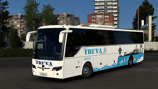 Temsa Safir Plus 2023 Canakkale Truva Turizm Skin