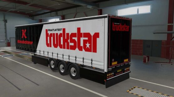 TRUCKSTAR SKIN FOR SCS TRAILER (CURTAIN SIDER ONLY)