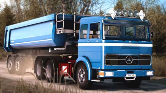 Mercedes LPS 1632 & Tandem Trailer