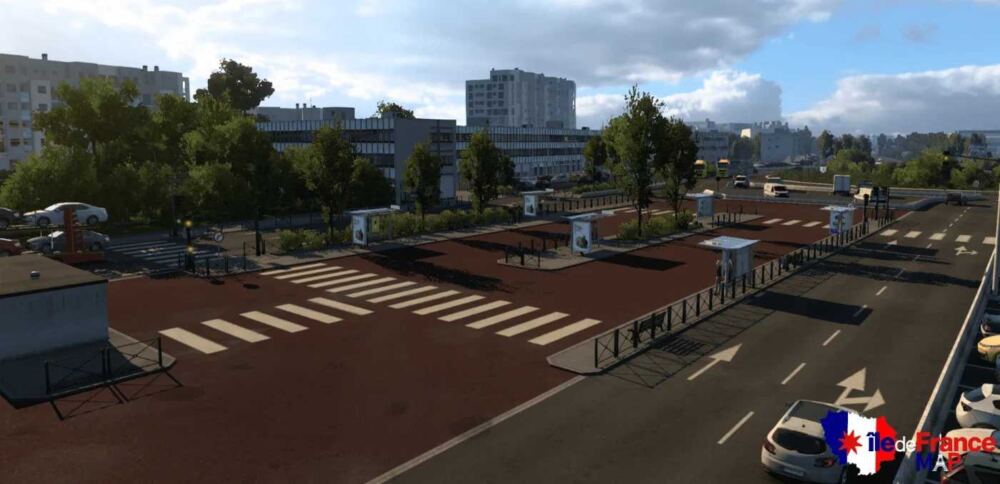 Ile-de-France (Paris Suburbs) Map 1:1 v0.0.9b