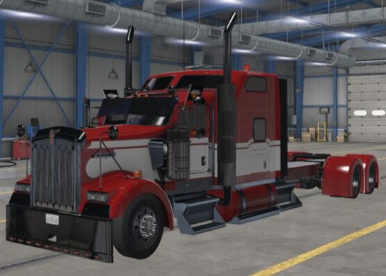 Kenworth W900 cabin cut ets2 1.48