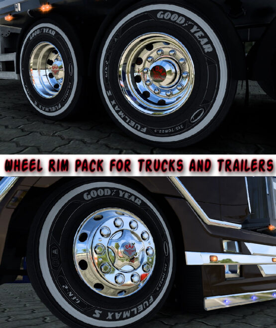 Wheel Rim Pack for Trucks and Trailers 1.48.x