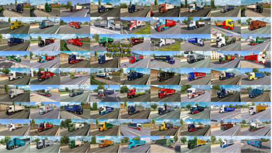 Painted Truck Traffic Pack by Jazzycat v18.0.2