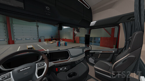 DAF XG/XG+ Dark Interior mod