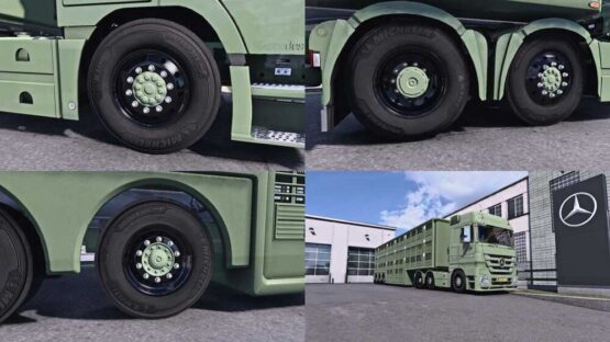 SCS Wheels Rework v1.0