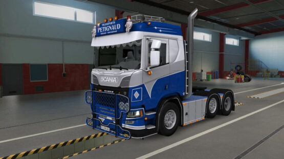 SCANIA R580 PETIGNAUD TRANSPORTS ETS2 1.48.5