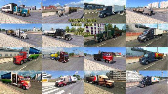 American Truck Traffic Pack by Jazzycat v2.6.9