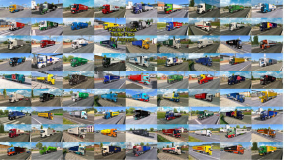 Painted Truck Traffic Pack by Jazzycat v18.0.1