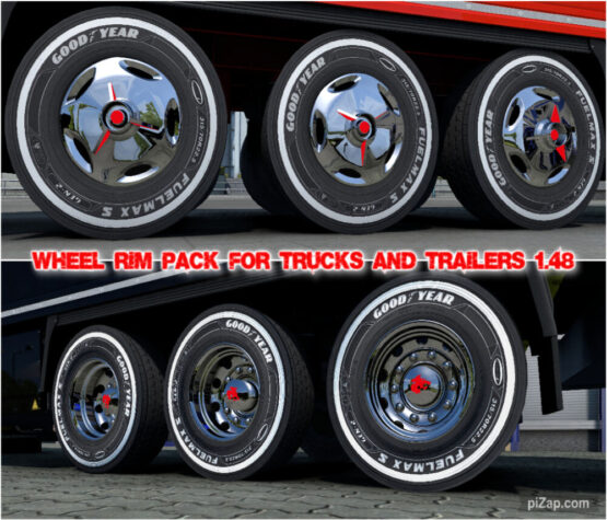 Wheel Rim Pack for Trucks and Trailers 1.48.x