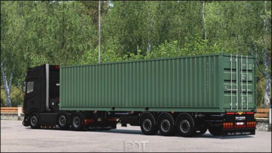 Scania S650 + Trailer Zino Moens Transport