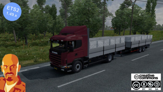 MEGAMOD BDF TRAILERS ETS2 1.49.X