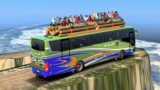 Bus Mod with Passengers on Roof – ETS2 1.40 to 1.49