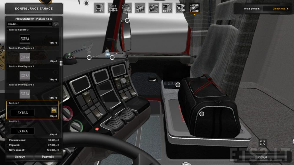 DLC Cabin for Scania 143m