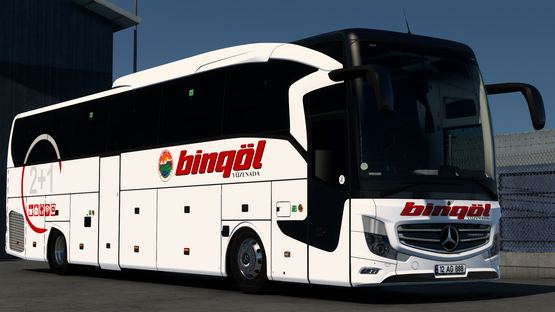 Mercedes Benz Travego 16 Shd Bingöl Yüzen Ada Kaplaması