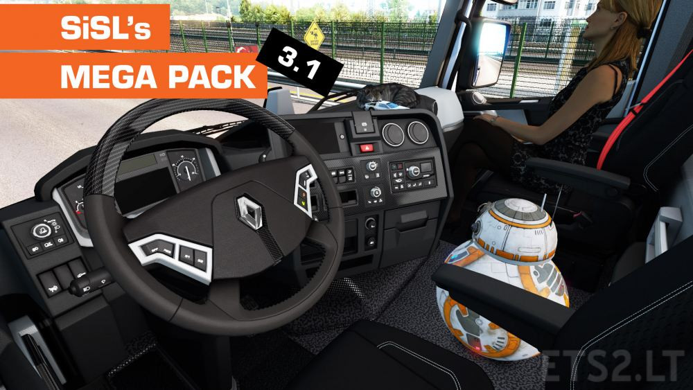 SiSL’s Mega Pack 3.1 for ETS2 1.36