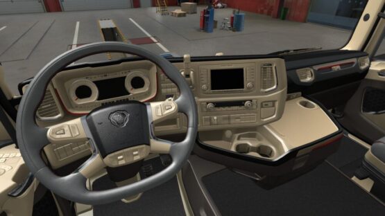 Scania S & R 2016 LUX Beige Interior