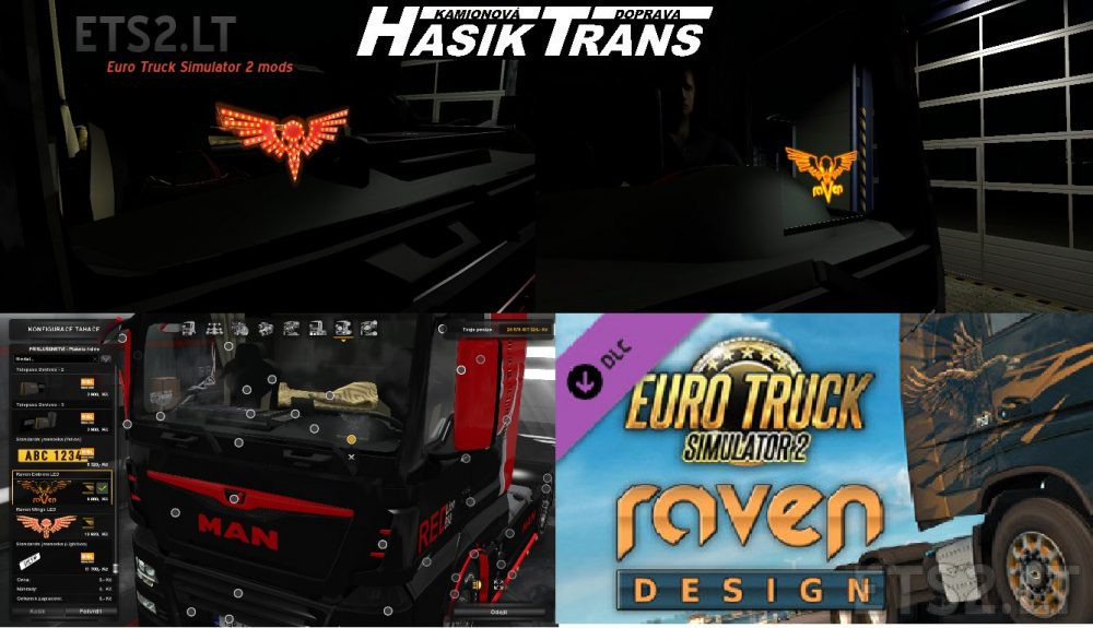 MAN TGX Euro6 DLC Raven compatibility