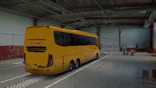 SCANIA G7 Bus Volánbusz (yellow)