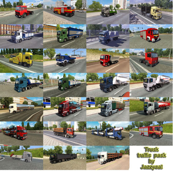 Truck Traffic Pack by Jazzycat v9.1.5