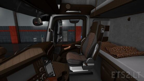 Mercedes Actros MP4 LUX Wood Interior