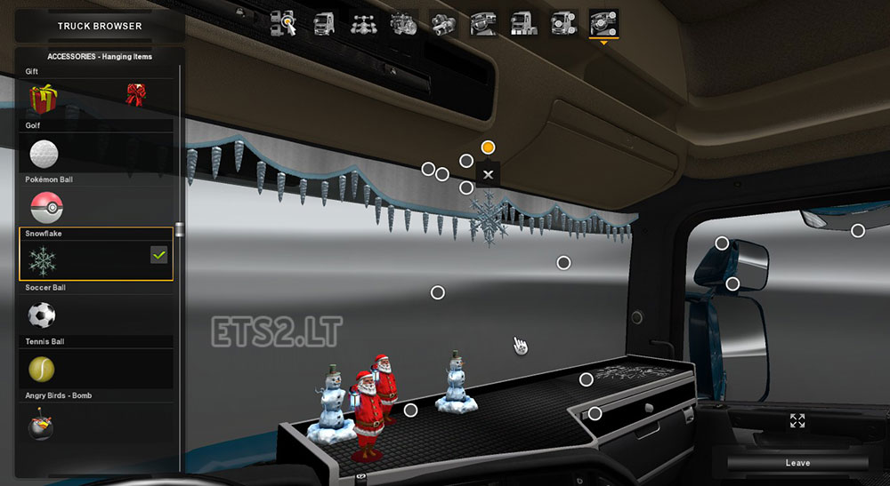 Christmas Addons Compability for Scania RJL v 2.0