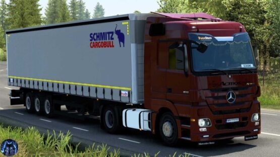 Mercedes Actros MP3 Reworked v4.4