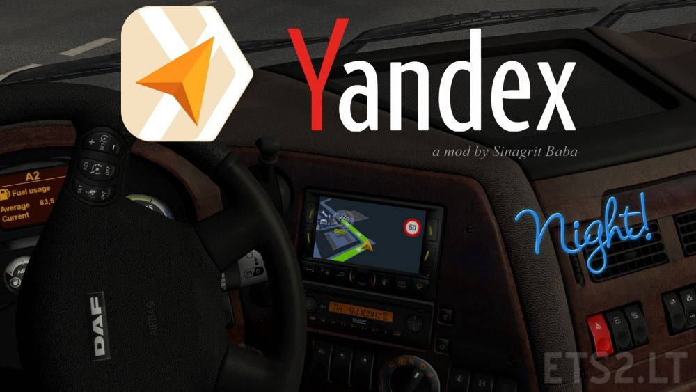 Yandex Navigator Night Version v 1.1