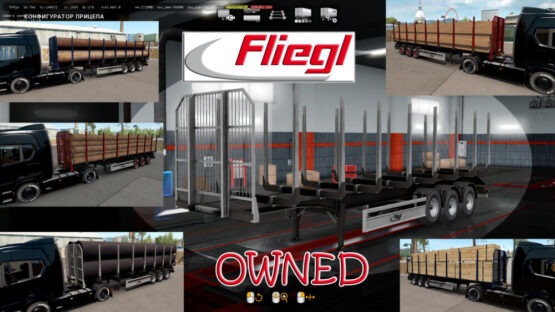 Ownable Fliegl Log Trailer v1.0.15