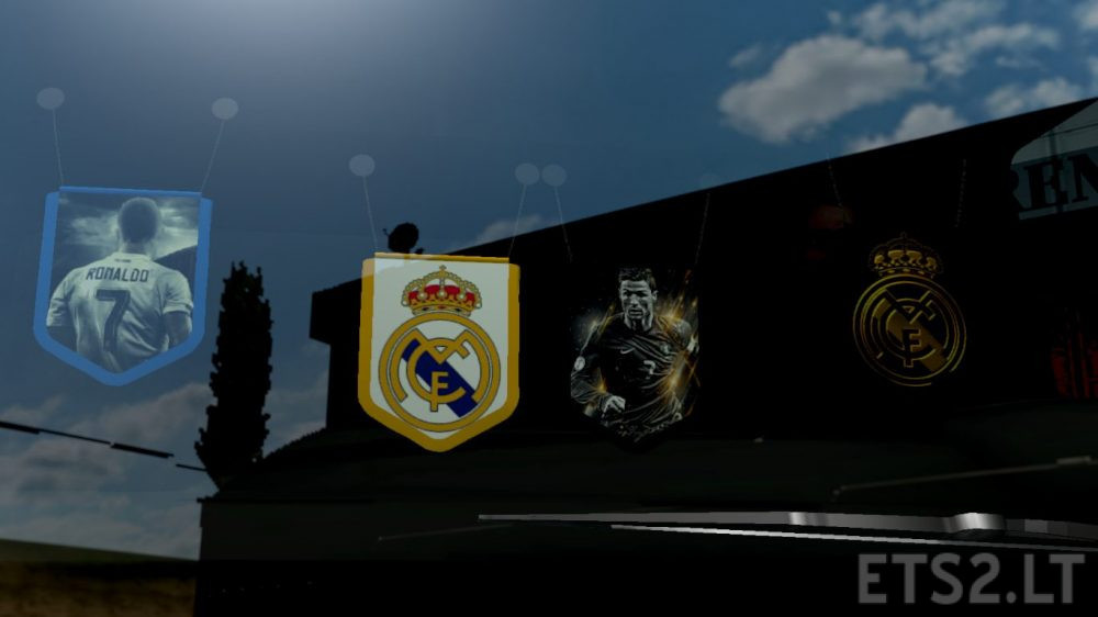 Real Madrid Pennants Pack